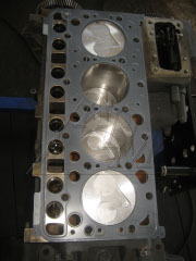 Сборка двигателя Кубота V2003-T